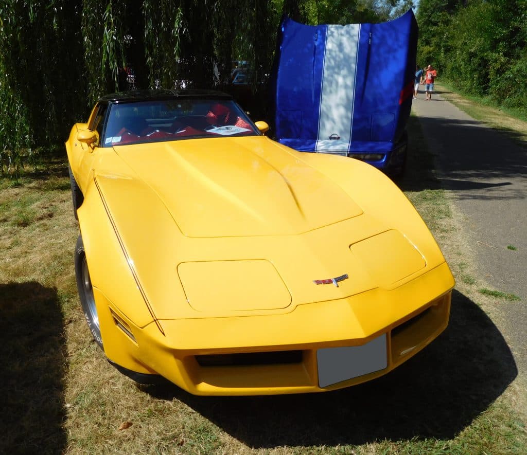 Corvette America: Chevrolet Corvette C3 1980 rear three-quarter view
